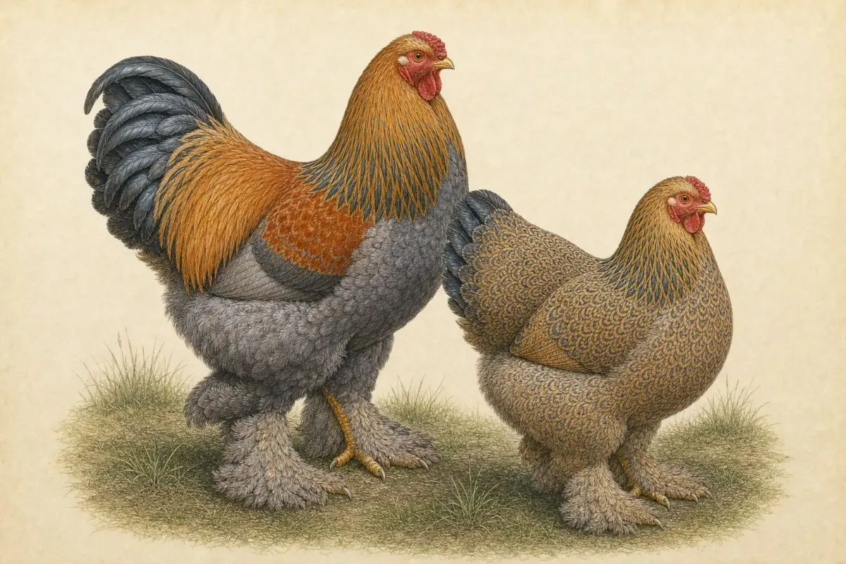 Blue Partridge Brahma