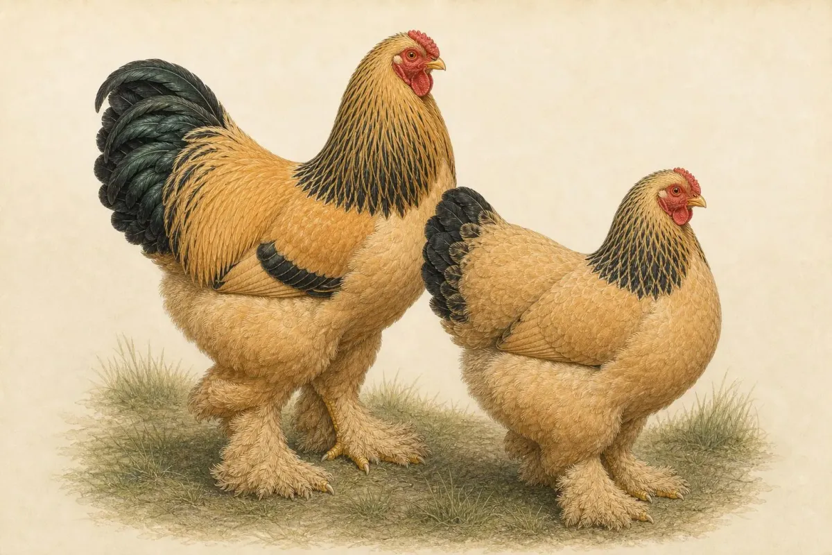 Buff Columbian Brahma