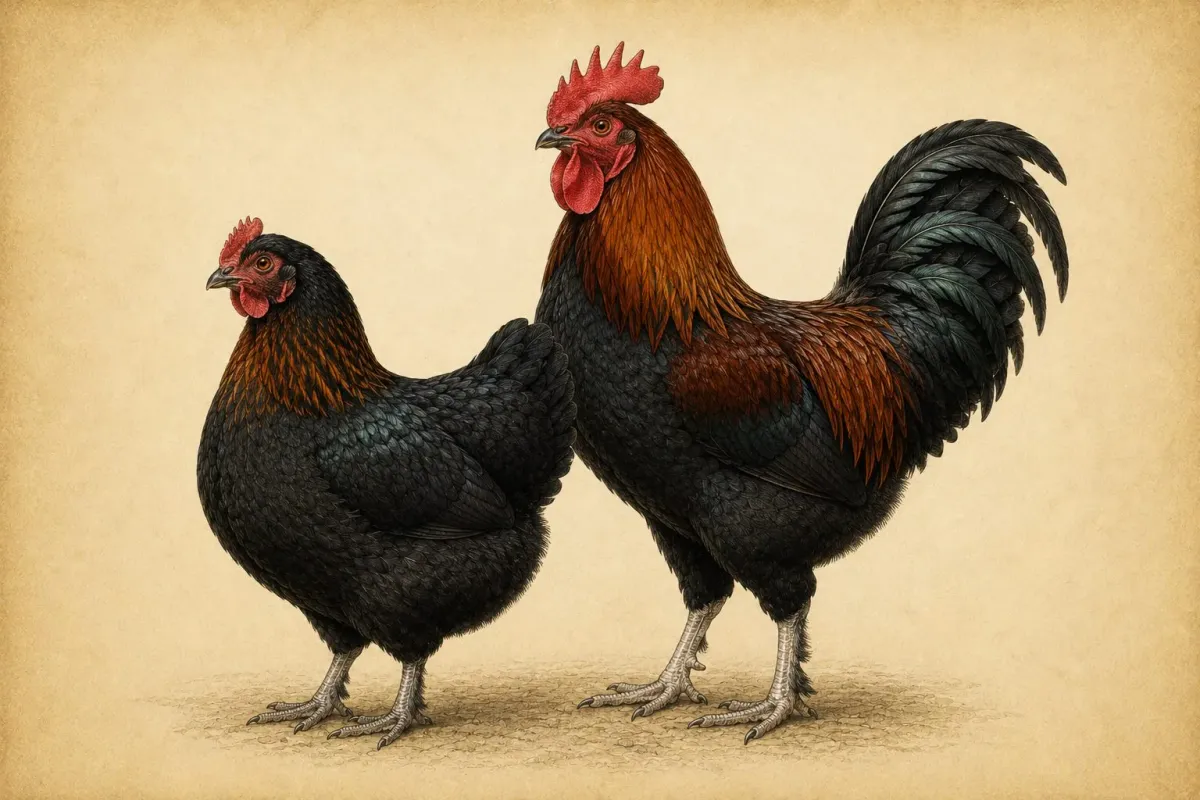 Copper Black Marans