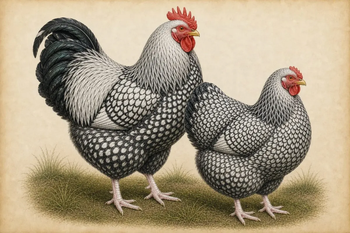 Silver Laced Orpington
