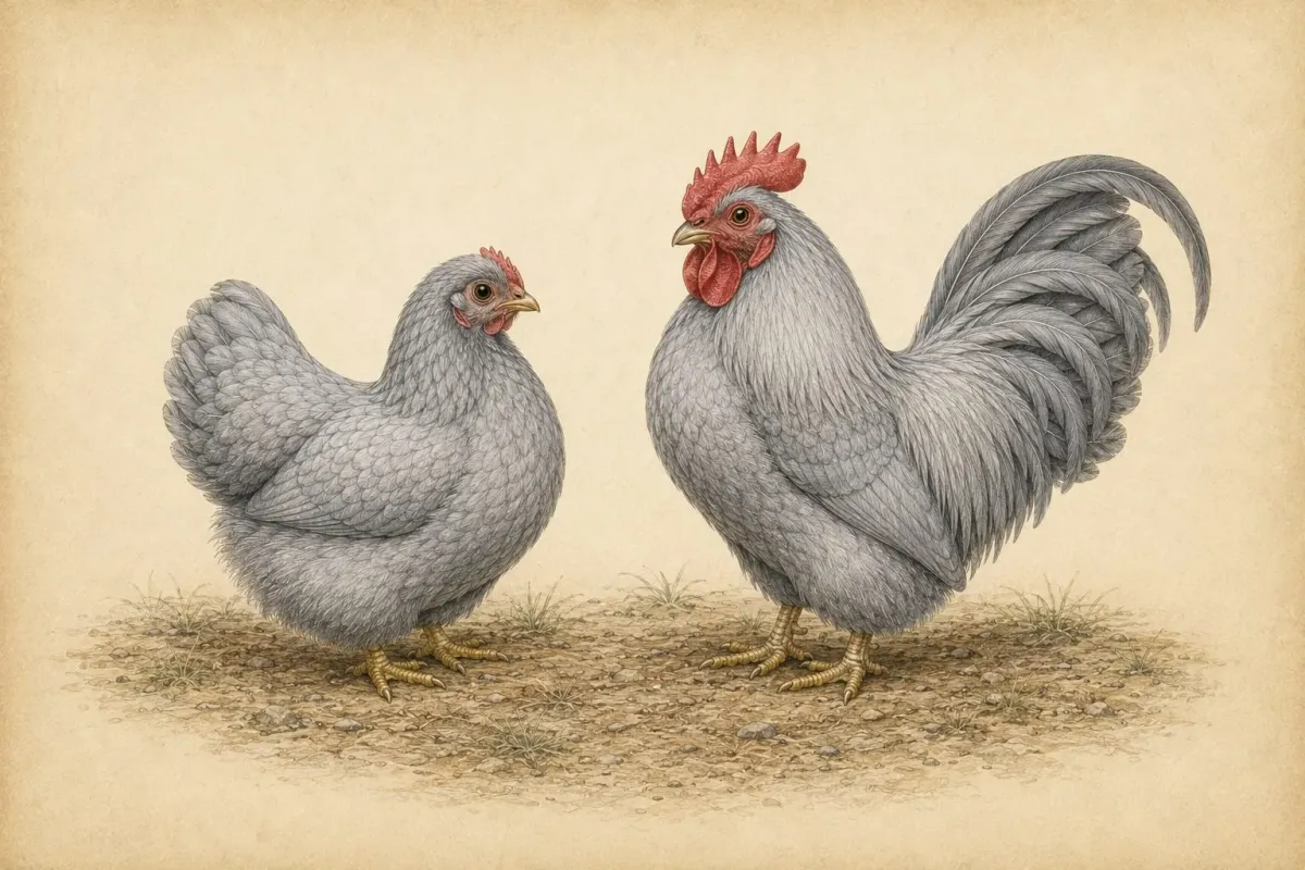 Blue Pekin Bantam